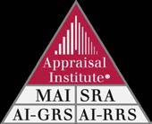 Timothy L. Perry’s Appraisal Institute designations: MAI, SRA, AI-GRS, AI-RRS